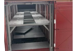 Mercedes O317 Porsche Transporter Röd CMR 1:18 CMR149 Metall — bild 5 av 12
