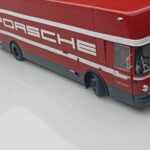 Mercedes O317 Porsche Transporter Röd CMR 1:18 - image 9 of 12