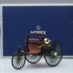 Mercedes Patent Motorwagen Grön Norev 1:18 - image 6 of 6