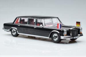 Mercedes 600 Pullman W100 W. Brandt G. Pompidou KK-Scale 1:18 KKDC181134 Metall — bild 4 av 6