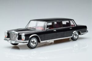 Mercedes 600 LWB Pullman W100 Svart MCG 1:18 MCG18187 Metall