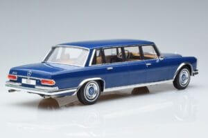 Mercedes S-Class 600 W100 LWB Pullman Mörkblå MCG 1:18 MCG18189 Metall — bild 2 av 6