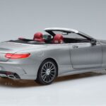 Mercedes S-Class A217 Cabriolet Grå Norev 1:18 B66960355 Metall - image 3 of 8