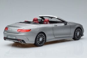 Mercedes S-Class A217 Cabriolet Grå Norev 1:18 B66960355 Metall — bild 3 av 8
