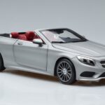 Mercedes S-Class A217 Cabriolet Grå Norev 1:18 B66960355 Metall - image 6 of 8