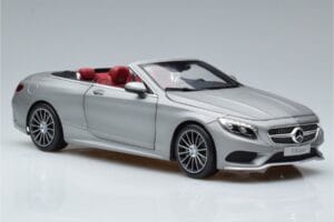 Mercedes S-Class A217 Cabriolet Grå Norev 1:18 B66960355 Metall — bild 6 av 8