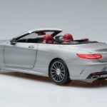 Mercedes S-Class A217 Cabriolet Grå Norev 1:18 B66960355 Metall - image 7 of 8