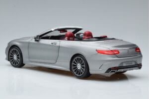 Mercedes S-Class A217 Cabriolet Grå Norev 1:18 B66960355 Metall — bild 7 av 8