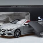Mercedes S-Class A217 Cabriolet Grå Norev 1:18 B66960355 Metall - image 8 of 8