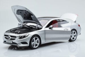 Mercedes S-Class W222 Iridium Silver Norev 1:18 B66961242 Metall — bild 2 av 8