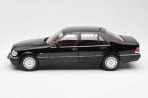 Mercedes S600 W140 Svart Norev 1:18 183722 Metall — bild 4 av 8