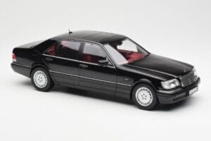 Mercedes S600 W140 Svart Norev 1:18 183722 Metall — bild 6 av 8