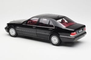 Mercedes S600 W140 Svart Norev 1:18 183722 Metall — bild 7 av 8