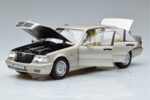 Mercedes S600 W140 Silver Norev 1:18 183723 Metall — bild 2 av 7