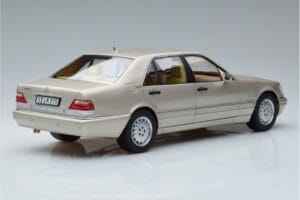 Mercedes S600 W140 Silver Norev 1:18 183723 Metall — bild 3 av 7