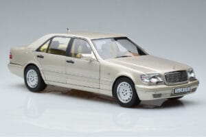 Mercedes S600 W140 Silver Norev 1:18 183723 Metall — bild 5 av 7