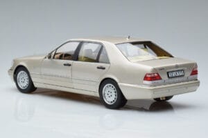 Mercedes S600 W140 Silver Norev 1:18 183723 Metall — bild 6 av 7