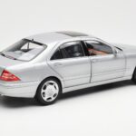 Mercedes S600 W220 Silver Metallic Norev 1:18 - image 3 of 8