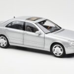 Mercedes S600 W220 Silver Metallic Norev 1:18 - image 6 of 8