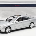 Mercedes S600 W220 Silver Metallic Norev 1:18 - image 8 of 8