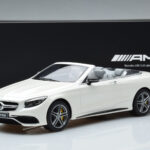 Mercedes AMG S63 A217 Cabriolet Diamond Vit GT Spirit 1:18 - image 6 of 6