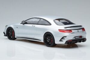 Mercedes AMG S63 Brabus 850 W222 Silver Special Edition GT Spirit 1:18 ZM073 Resin — bild 5 av 6