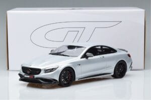 Mercedes AMG S63 Brabus 850 W222 Silver Special Edition GT Spirit 1:18 ZM073 Resin — bild 6 av 6