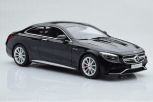 Mercedes AMG S63 C217 Coupe Svart GT Spirit 1:18 ZM041 Resin — bild 4 av 6