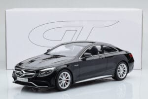 Mercedes AMG S63 C217 Coupe Svart GT Spirit 1:18 ZM041 Resin — bild 6 av 6