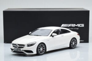 Mercedes AMG S63 C217 Coupe Vit GT Spirit 1:18 B66960372 Resin — bild 6 av 6
