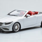 Mercedes AMG S65 A217 Cabriolet Silver GT Spirit 1:18