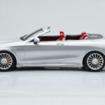 Mercedes AMG S65 A217 Cabriolet Silver GT Spirit 1:18 - image 3 of 6