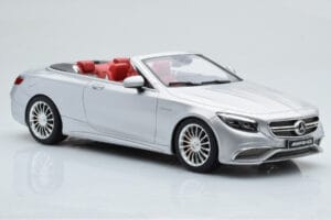 Mercedes AMG S65 A217 Cabriolet Silver GT Spirit 1:18 GT764 Resin — bild 4 av 6