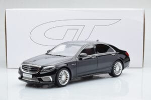 Mercedes AMG S65 W222 Svart GT Spirit 1:18 ZM043 Resin — bild 6 av 6