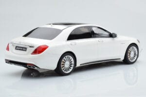 Mercedes AMG S65 W222 Vit GT Spirit 1:18 B66960371 Resin — bild 2 av 8