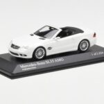 Mercedes SL 55 AMG R230 Vit Minichamps 1:43 - image 2 of 4
