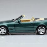 Mercedes SL500 R129 Grön Metallic Norev 1:18 183753 Metall - image 5 of 8