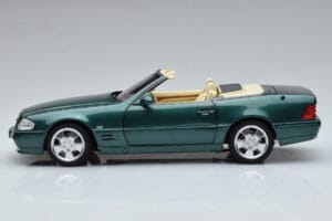 Mercedes SL500 R129 Grön Metallic Norev 1:18 183753 Metall — bild 5 av 8