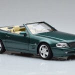 Mercedes SL500 R129 Grön Metallic Norev 1:18 183753 Metall - image 6 of 8