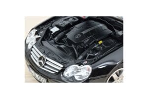 Mercedes SL500 R230 Svart Norev 1:18 183840 Metall — bild 7 av 8