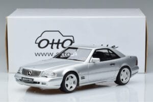 Mercedes SL 73 AMG R129 Brilliant Silver Otto 1:18 OT240 Resin — bild 6 av 6