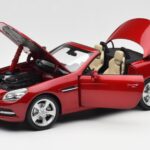 Mercedes SLK R172 Designo Zircon Röd Minichamps 1:18 B66960513 - image 2 of 8