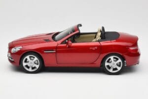 Mercedes SLK R172 Designo Zircon Röd Minichamps 1:18 B66960513 Metall — bild 4 av 8