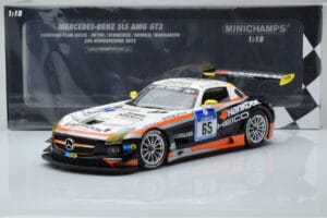 Mercedes SLS AMG GT3 Hankook Team Heico #65 T. Heyer / B. Schneider / M. Arnold / G. Margaritis 24 Hours of Nurburgring 2012  — bild 6 av 6
