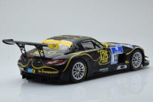 Mercedes SLS AMG GT3 Rowe Racing #125 Zehe / Bullitt / Renger / Hartung ADAC 24 Hours of Nurburgring 2013 Minichamps 1:18 151 — bild 2 av 6