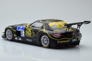 Mercedes SLS AMG GT3 Rowe Racing #125 Zehe / Bullitt / Renger / Hartung ADAC 24 Hours of Nurburgring 2013 Minichamps 1:18 151 — bild 5 av 6