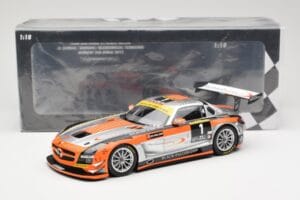 Mercedes SLS AMG GT3 #1 Team Abu Dhabi By Black Falcon K. Al Qubaisi / Edwards / M. Bleekemolen / B. Schneider Winners 24 Hou — bild 6 av 6