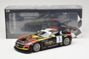 Mercedes SLS AMG GT3 #3 Team Abu Dhabi By Black Falcon K. Al Qubaisi / M. Bleekemolen / B. Schneider Winners Gulf 12 Hours Ab — bild 6 av 6