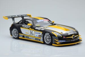 Mercedes SLS AMG GT3 Team Erebus Motorsport #36 B. Schneider / A. Jager / C. Roloff Winners Bathurst 12 Hours 2013 Minichamps — bild 4 av 6