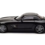Mercedes SLS AMG Obsidian Svart Metallic Minichamps 1:18 B66960042 - image 4 of 7